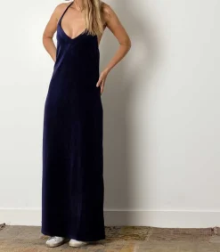 Discount Robe Mireille Bleu Mediterranee Femme Robes