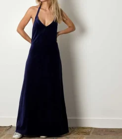 Discount Robe Mireille Bleu Mediterranee Femme Robes