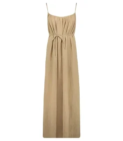 Online Robe Plissee Palm Beach Cafe Latte Femme Robes