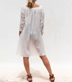 Online Robe Salt Lake Off White Femme Robes
