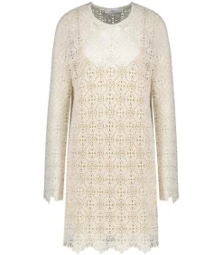 Outlet Robe Serge Crochet Lait Femme Robes