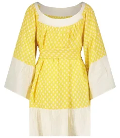 Discount Robe Talitha Mini Blockprint Colorblock Femme Robes