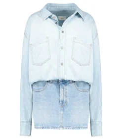 New Robe Tatum Lipari Blue Femme Robes