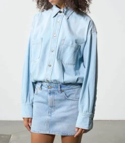 New Robe Tatum Lipari Blue Femme Robes