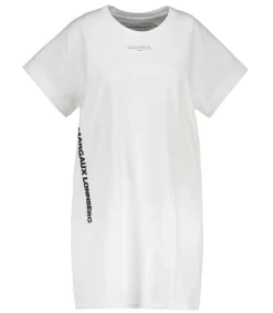 Best Robe Tee-Shirt Abby Blanc Femme Robes