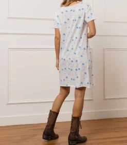 Hot Robe Tee-Shirt Blue Girl Exclu Jane De Boy Femme Robes
