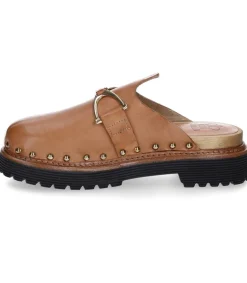 Sale Sabot Vacheta Beige Femme Sabots