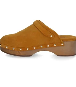 Outlet Sabots Classic Closed Clog Yellow Femme Sabots