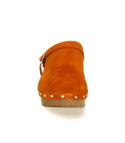 Hot Sabots Classic Closed Clog Orange Femme Sabots