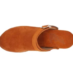 Hot Sabots Classic Closed Clog Orange Femme Sabots