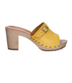 Sale Sabots Gigi Jaune Femme Sabots