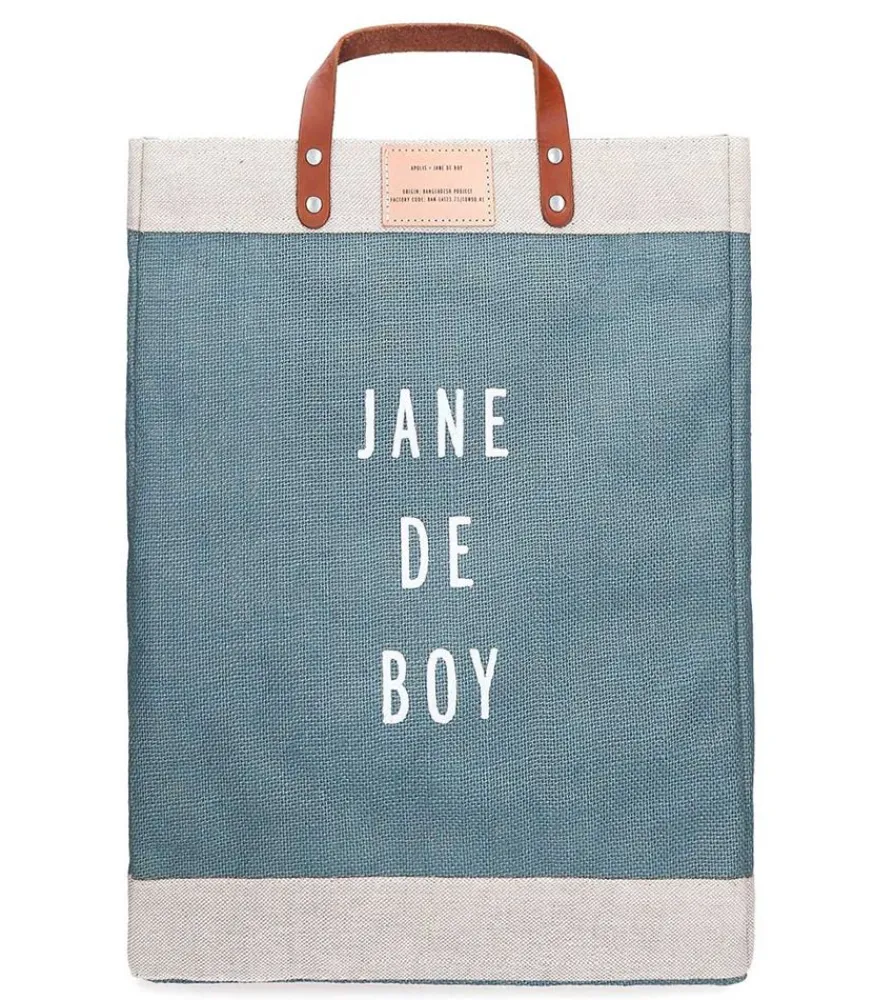 Discount Sac Equitable Market Bag Jane De Boy Charcoal Femme Cabas & Paniers