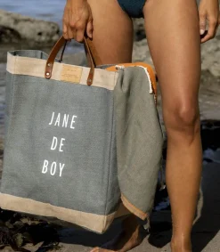 Discount Sac Equitable Market Bag Jane De Boy Charcoal Femme Cabas & Paniers