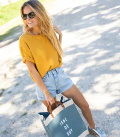 Discount Sac Equitable Market Bag Jane De Boy Charcoal Femme Cabas & Paniers