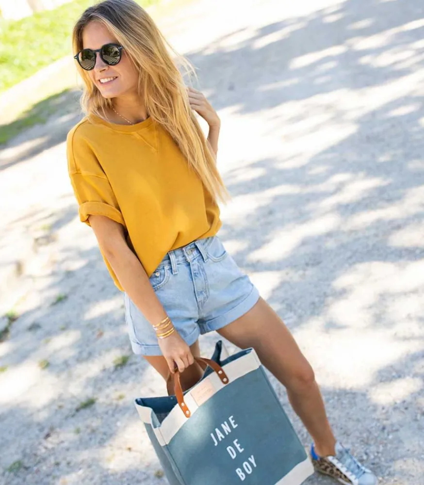 Discount Sac Equitable Market Bag Jane De Boy Charcoal Femme Cabas & Paniers