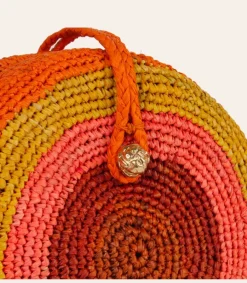 Sac Ronda Raphia Femme Sacs Bandoulière