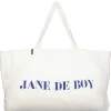 Clearance Sac Usa Blanc X Jane De Boy Femme Cabas & Paniers