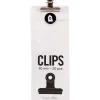 Sachet De 20 Clips Noirs Petite Papeterie
