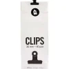 Hot Sachet De 40 Clips Noirs Petite Papeterie