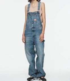 Best Salopette En Denim Vintage Stone Femme Combinaisons
