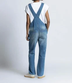 Online Salopette New Yorker Denim Wash R7 Femme Combinaisons