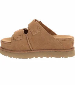 Best Sandales A Plateforme Goldenstar Chestnut Femme Sandales & Tongs