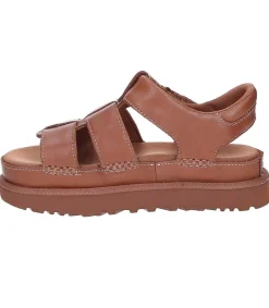 Best Sandales A Plateforme Goldenstar Tan Femme Sandales & Tongs