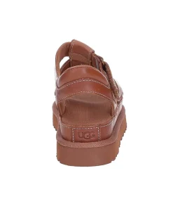 Best Sandales A Plateforme Goldenstar Tan Femme Sandales & Tongs