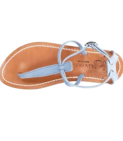 Clearance Sandales Buffon Nubuck Jeans Femme Sandales & Tongs