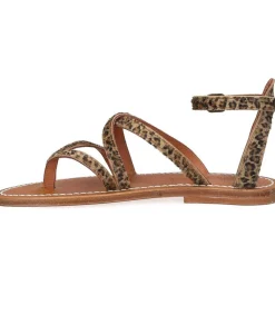 Online Sandales Epicure Horsy Baby Leopard Femme Sandales & Tongs