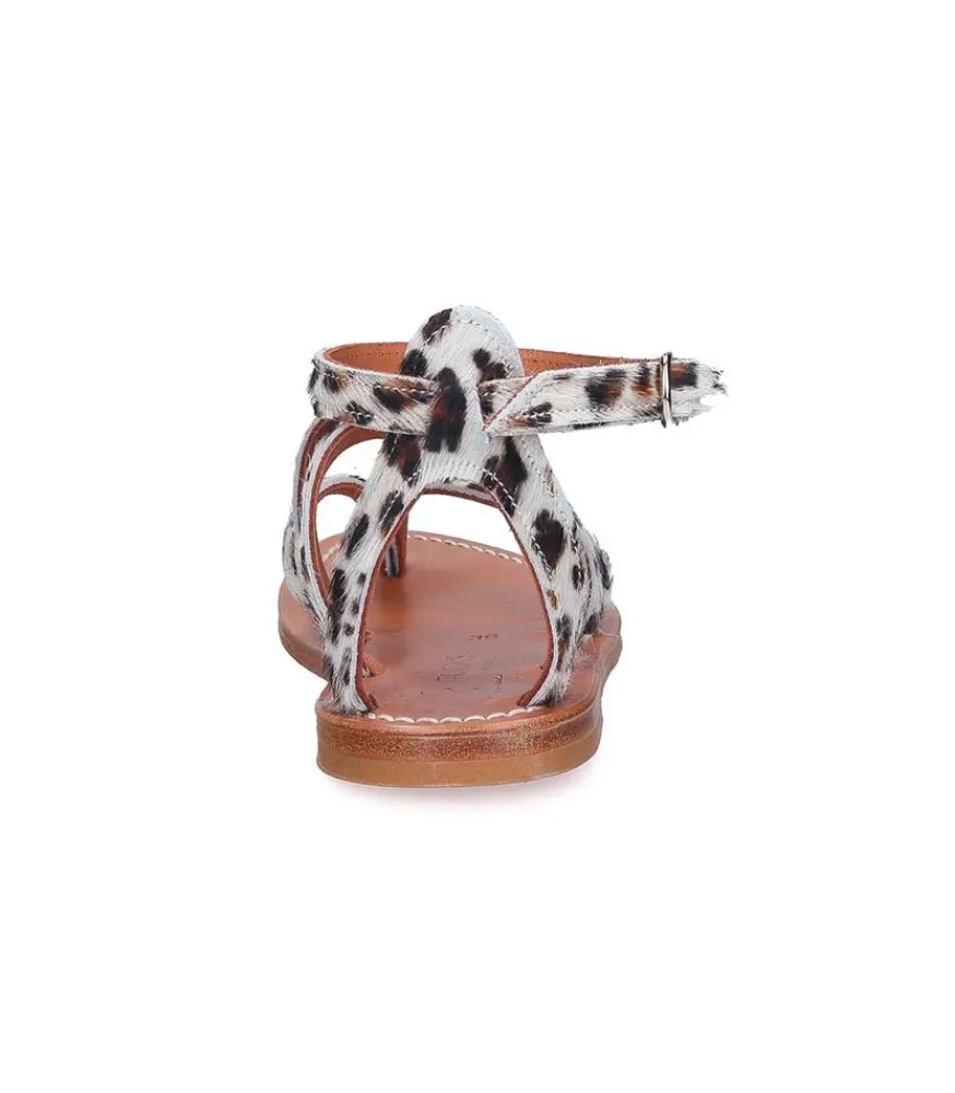 Sandales Epicure Leopard Femme Sandales & Tongs