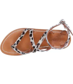 Sandales Epicure Leopard Femme Sandales & Tongs