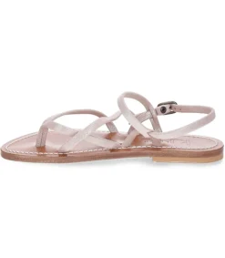 Hot Sandales Nemesis Dore Femme Sandales & Tongs