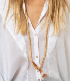 Discount Sautoir Cauri Et Noeud Tie & Dye Encens Femme Sautoirs