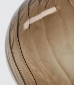 Clearance Set De 4 Boules De Noël Fluted Et Ambre Déco De Noël