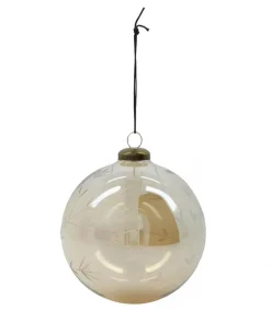 Outlet Set De 4 Boules De Noël Rayn Marron Déco De Noël