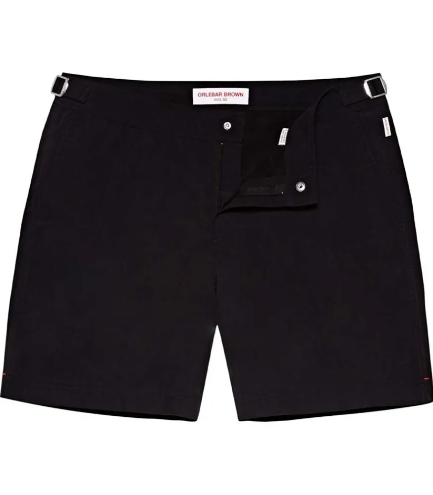New Short De Bain Homme Mi-Long Bulldog Ii Black Homme Shorts De Bain