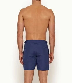 Hot Short De Bain Homme Mi-Long Bulldog Ii Blue Wash Homme Shorts De Bain