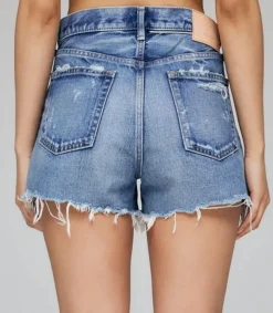 Outlet Short En Denim Neeses A Taille Haute Femme Bas