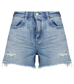 Outlet Short En Denim Pelion A Taille Haute Femme Bas