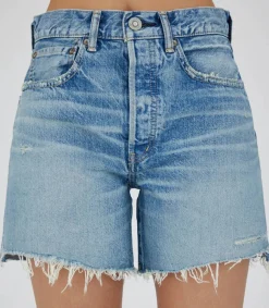 Outlet Short En Jean Graterford Blue Femme Bas