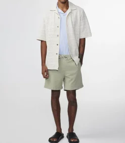 Discount Short Gregor 1154 Oil Green Homme Shorts