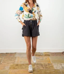 Online Short Havana Bleu Marine Femme Bas