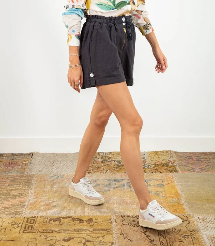 Online Short Havana Bleu Marine Femme Bas