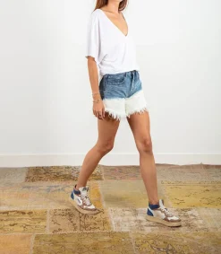 New Short Nagoya Bleached Ombre Look Femme Bas