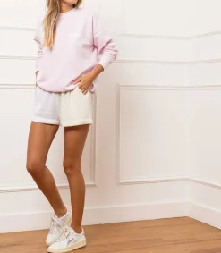 Online Short Paperbag Adrian Gaze De Coton Soft White/Natural Femme Bas