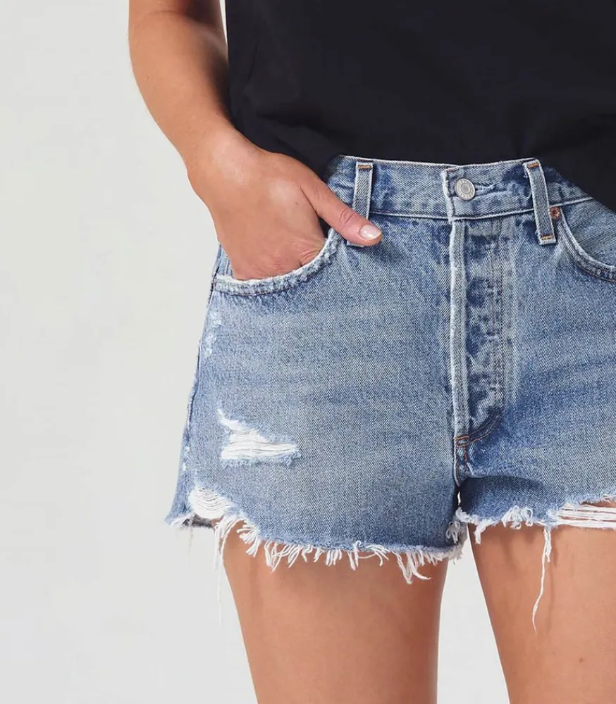 Clearance Short Parker Vintage Cut Off In Grudge Femme Bas