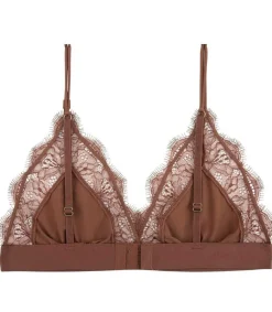 Clearance Soutien-Gorge Love Lace Dark Brown Femme Lingerie