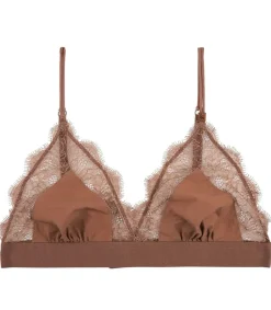 Hot Soutien-Gorge Love Lace Middle Brown Femme Lingerie