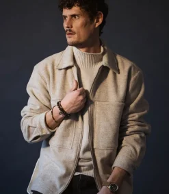 New Surchemise Homme Zippee Isak Zip Ciment Homme Chemises